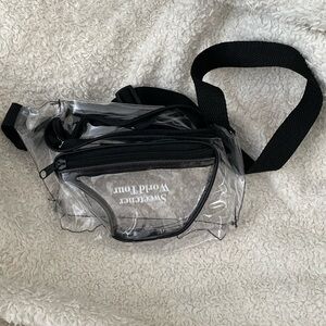 Ariana Grande Sweetener World Tour Clear Fanny Pack